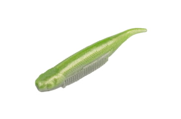 Image of Strike King Spotlight Shim-E Minnow Softbait, 6 pack, 3in, Chartreuse Shad, 12-36020