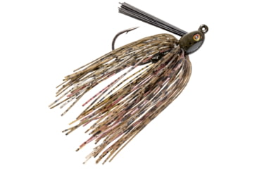 Image of Strike King Tour Grade Tungsten Compact Swim Jig, Green Pumpkin, 1/4oz, TGTSJ14-46