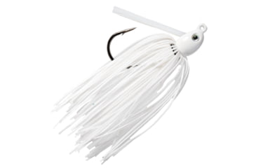 Image of Strike King Tour Grade Tungsten Compact Swim Jig, White, 1/4oz, TGTSJ14-204