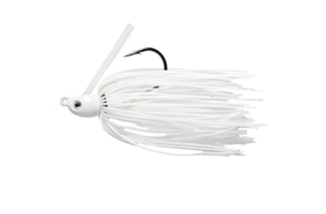Image of Strike King Tour Grade Tungsten Compact Swim Jig, White, 1/4oz, TGTSJ14-204