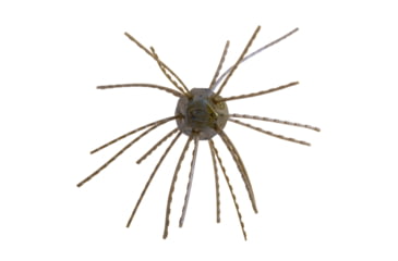 Image of Strike King Tumbleweed Salted Softbait, 4 pack, 3in, Blue Craw, 12-36260