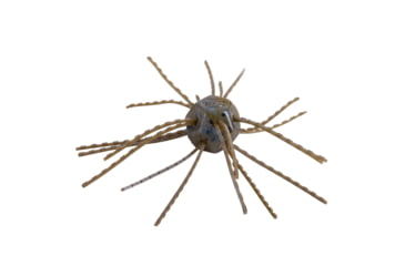 Image of Strike King Tumbleweed Salted Softbait, 4 pack, 3in, Blue Craw, 12-36260