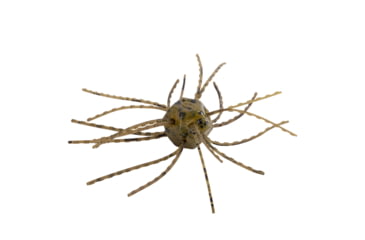 Image of Strike King Tumbleweed Salted Softbait, 4 pack, 3in, Green Pumpkin, 12-36258