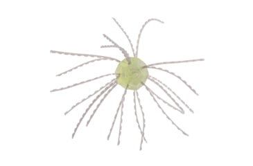 Image of Strike King Tumbleweed Salted Softbait, 4 pack, 3in, Lemon Drop, 12-36264