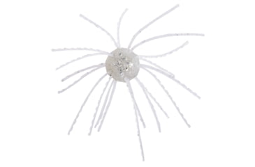 Image of Strike King Tumbleweed Salted Softbait, 4 pack, 3in, Pearl Flash, 12-36255