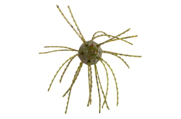 Image of Strike King Tumbleweed Salted Softbait, 4 pack, 3in, Watermelon Red Flake, 12-36262