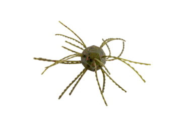 Image of Strike King Tumbleweed Salted Softbait, 4 pack, 3in, Watermelon Red Flake, 12-36262