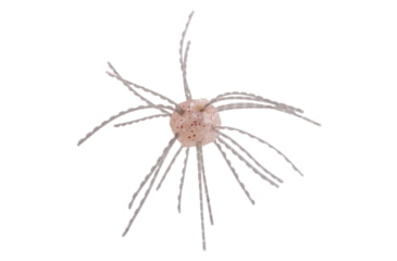 Image of Strike King Tumbleweed Salted Softbait, 4 pack, 3in, White Sauce, 12-36254