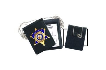 Image of Strong Leather Company Badge And Id Holder - 71600-2262