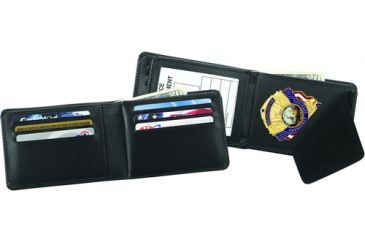 Image of Strong Leather Company - Horizontal Hidden Badge Wallet - 78500-10162
