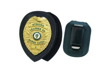 Image of Strong Leather Company Recess Clip On Oval 435 Brown - 81100-4352B