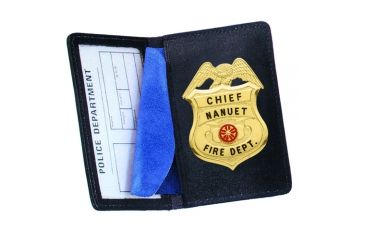 Image of Strong Leather Company Recessed Badge Case - 85500-2262