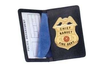 Image of Strong Leather Company - Side Open Badge Case - Duty