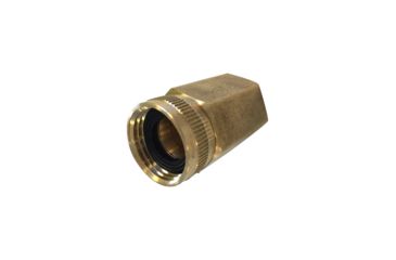 Image of Sun Joe Dual Swivel Brass Connector Garden Hose to Pipe End / SPX Series, 2 in x .75 in SPX-BSCXL