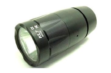 Image of Surefire Conversion Head, Black Anodize, White Led, 75 Lumen, 1.47'' Bezel, Fits 8AX Flashlight KL7-BK-WH