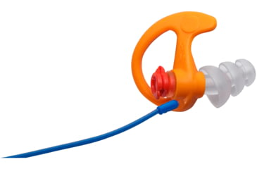 Image of SureFire Triple Flanged, Filtered Earplugs, Medium, 1 Pair, Orange EP4-OR-MPR