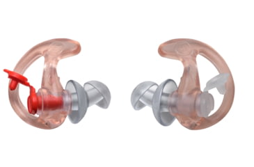 Image of SureFire EP3 Sonic Defender Earplugs, 1 Par, Large, Clear, EP3-LPR