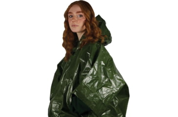 Image of Survive Outdoors Longer Sport Utility Poncho, Orange, 0140-1199