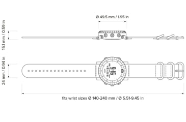 Image of Suunto Core Watch w/ Altimeter and Compass, Alpha, One Size, SS050504000