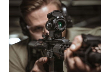Image of Swampfox Blade Prism Scope, 1x25mm, Red CQB Reticle, Black, BPS00125-R