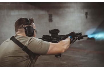 Image of Swampfox Blade Prism Scope, 1x25mm, Red CQB Reticle, Black, BPS00125-R