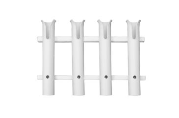Image of TACO Marine 4-Rod Poly Rod Rack - White 45925