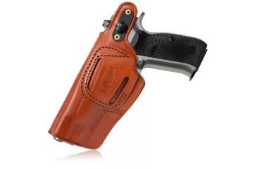 Image of Tagua Gunleather Cross Draw Holster for HK, Brown, Right Hand, CDH1-502