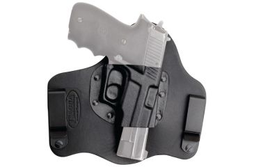 Image of Tagua Gunleather Kydex Dual Clip Holster Springfield XD Compact Right Hand Black