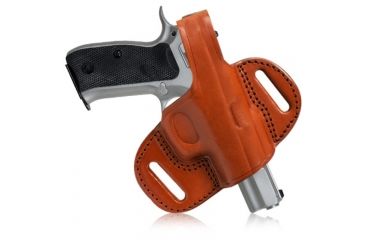 Image of Tagua Gunleather Mini Thumb Break Belt Holster for Taurus Millenium Pro, Right Hand, Brown, BH1M-112
