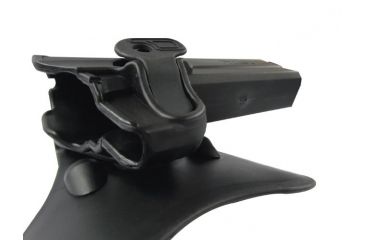 Image of Tagua Gunleather Push Button Lock Style Holster Ruger SR9 Black Right Hand