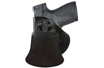 Image of Tagua Gunleather Rotating Quick Draw Paddle Holster Fits Smith &amp; Wesson M&amp;P Black Right Hand