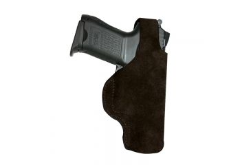 Image of Tagua Gunleather Suede Thumbreak Paddle Holster, Black, Right Hand, SPD1-320