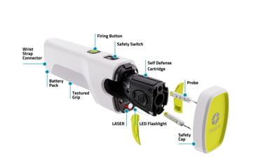 Image of TASER Bolt 2 Taser, White, 100068