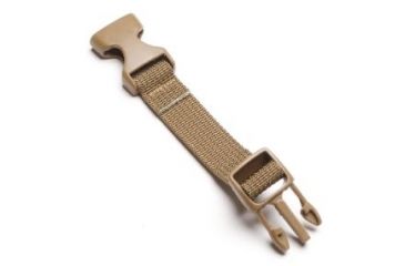Image of Team Wendy Chinstrap Extender 4in, EXFIL, CAMFIT, CAM BUCKLE Retentions, Coyote Brown 21-EXT-31