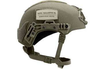 Image of Team Wendy EXFIL Ballistic SL Helmet LED Left Eye Dominant Retention, Green, Medium/Large, 76-71S-E71-L