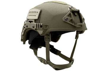 Image of Team Wendy EXFIL Ballistic SL Helmet LED Left Eye Dominant Retention, Green, Medium/Large, 76-71S-E71-L