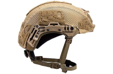 Image of Team Wendy Helmet Cover for EXFIL Ballistics w/ Rail 3.0, Coyote Brown, Medium/Large, 76-MHC3-CB-1