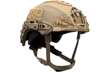 Image of Team Wendy Helmet Cover for EXFIL Ballistics w/ Rail 3.0, Coyote Brown, Medium/Large, 76-MHC3-CB-1