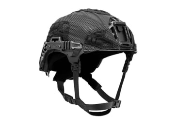 Image of Team Wendy Helmet Cover for EXFIL Carbon w/ Rail 3.0, Extra Large, Black, 71-MHC3-BK-2