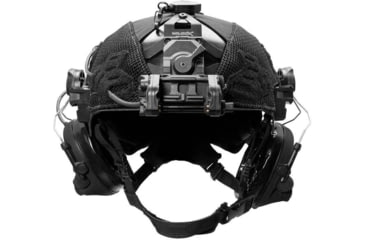 Image of Team Wendy Helmet Cover for EXFIL Carbon w/ Rail 3.0, Extra Large, Black, 71-MHC3-BK-2