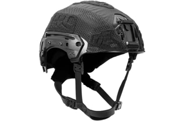 Image of Team Wendy Helmet Cover for EXFIL LTP w/ Rail 3.0, Black, One Size, 71-MHC3-BK-1