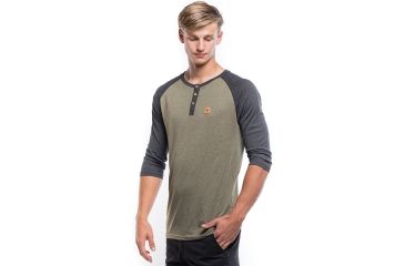 Image of Tentree Standard 3/4 Sleeve Henly Shirt - Mens
