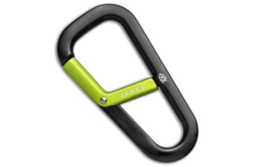Image of The James Brand The Hardin Carabiner, Black/Green, One Size, BHQ-137933