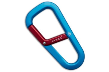 Image of The James Brand The Hardin Carabiner, Blue/Red, One Size, BHQ-195455