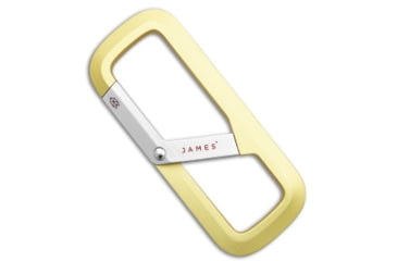 Image of The James Brand The James Brand The Madison Carabiner - Butter + Polish, Gold, adult, BHQ-232440