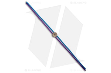 Image of The James Brand The Ulu Bead and Lanyard, Purple/Blue, 6.00 inch, BHQ-195465