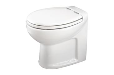 Image of Thetford 38024 Tecma Silence Plus 1 Mode, 12V Marine Toilet With Electric Solenoid - High Profile, White, 98262