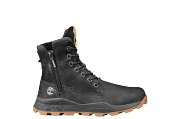 Image of Timberland Brooklyn Side Zip Boot - Mens, Black Nubuck, Medium, 13, TB0A228P001-130M