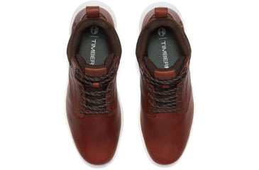 Image of Timberland Parker Street Full Grain Mid Lace Up Sneakers - Mens, Rust, 8.5 US, TB0A6BXEEM6108500M