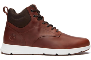 Image of Timberland Parker Street Full Grain Mid Lace Up Sneakers - Mens, Rust, 8.5 US, TB0A6BXEEM6108500M
